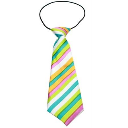 UNCONDITIONAL LOVE Big Dog Neck Tie Funky Stripes UN906966